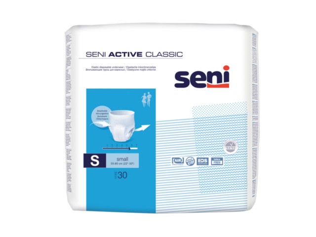 Seni Active Classic Majtki chłonne S interakcje ulotka  - 30 szt.