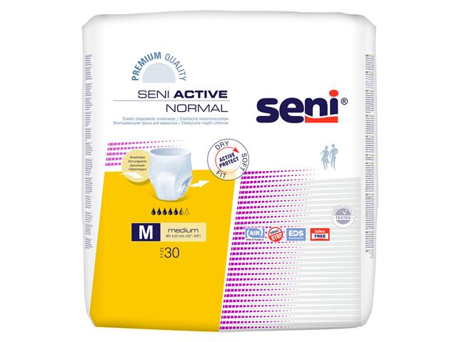 Seni Active Majtki chłonne normal M interakcje ulotka majtki chłonne - 30 szt.