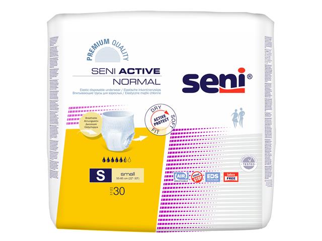 Seni Active Majtki chłonne normal S interakcje ulotka majtki chłonne - 30 szt.