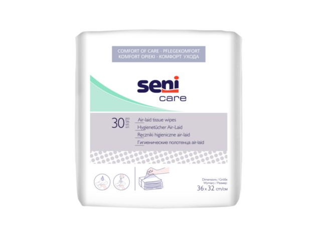 Seni Care Air-Laid Ręcznik higieniczny interakcje ulotka   30 szt.