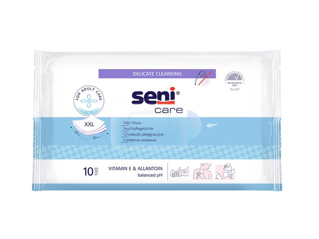 Seni Care Chusteczki pielęgnacyjne interakcje ulotka chusteczka - 10 szt.