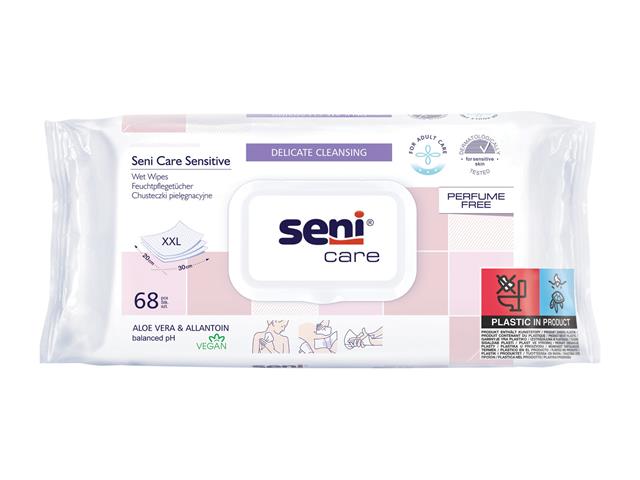 Seni Care Chusteczki pielęgnacyjne interakcje ulotka chusteczka - 68 szt.