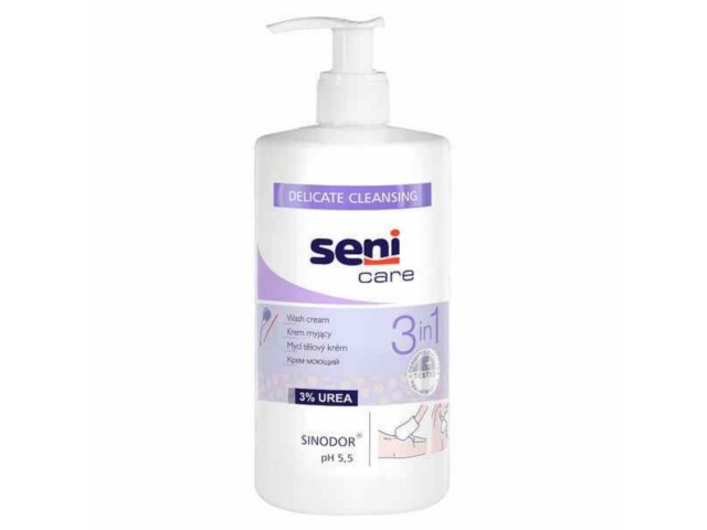 Seni Care Krem myjący 3w1 interakcje ulotka   500 ml