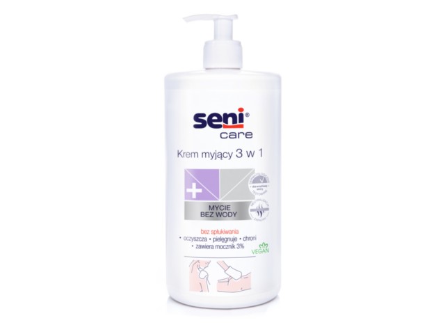 Seni Care Krem myjący mocznik 3% 3w1 interakcje ulotka krem - 1 l