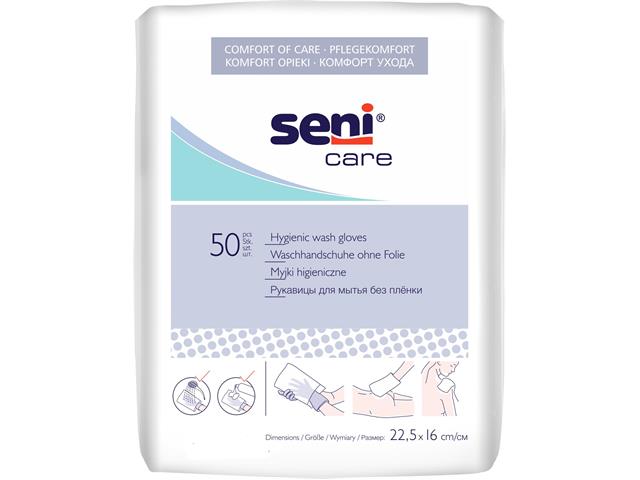 Seni Care Myjki higieniczne niepodfoliowane interakcje ulotka myjka - 50 szt.