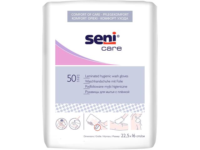 Seni Care Myjki higieniczne podfoliowane interakcje ulotka myjka - 50 szt.
