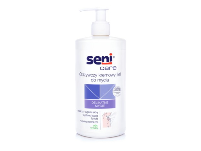 Seni Care Żel do mycia odżywczy, kremowy interakcje ulotka krem-żel - 500 ml