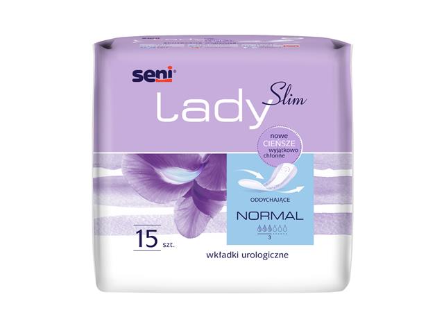 Seni Lady Slim Wkładki urologiczne normal interakcje ulotka wkładka urologiczna - 15 szt.