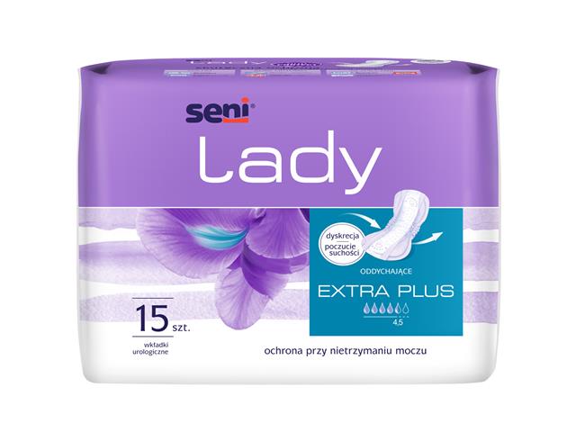 Seni Lady Wkładki urologiczne extra plus interakcje ulotka   15 szt.