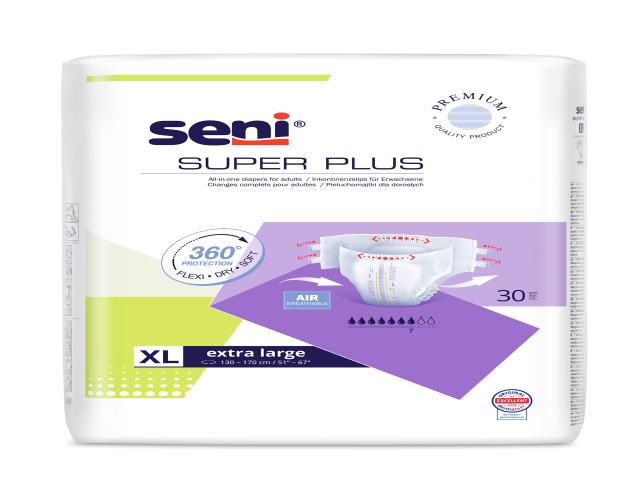 Seni Super Plus Pieluchomajtki dla dorosłych XL interakcje ulotka pielucho-majtki - 30 szt.