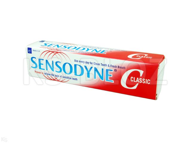 Sensodyne Classic Pasta do mycia zębów interakcje ulotka   75 ml