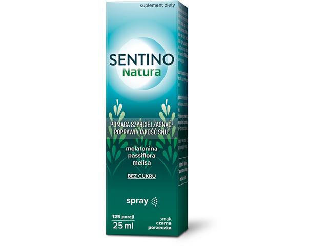 SENTINO Natura interakcje ulotka spray  25 ml