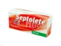 Septolete Plus interakcje ulotka pastylki twarde 5mg+1mg 30 pastyl. | 3x10