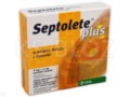 Septolete Plus o smaku miodu, limonki interakcje ulotka pastylki twarde 5mg+1mg 18 pastyl.