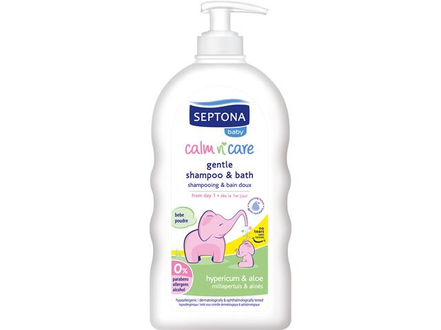 SEPTONA BABY Delikatny Szampon do kąpieli z dodatkiem dziurawca i aloesu interakcje ulotka płyn - 500 ml