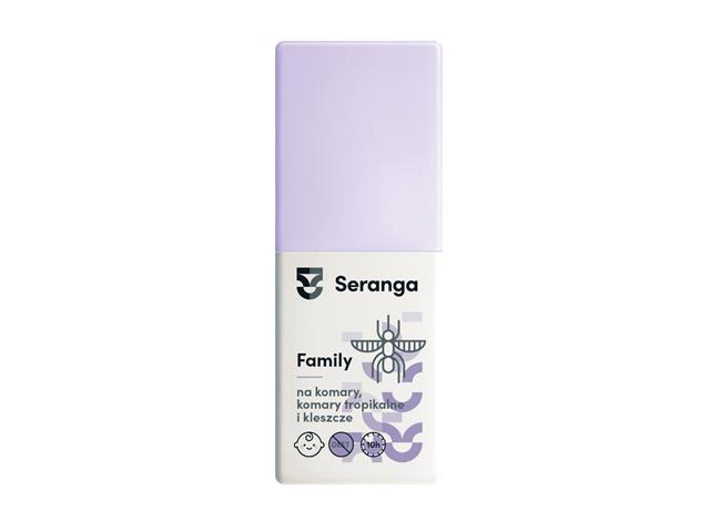 Seranga Family interakcje ulotka płyn do stosowania na skórę - 100 ml