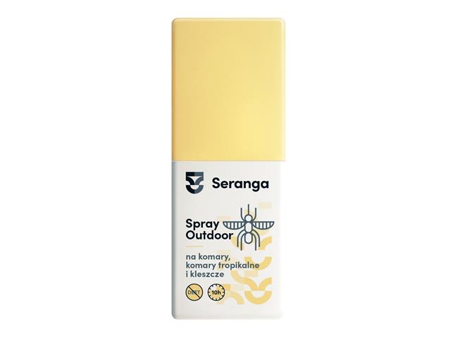 Seranga Spray Outdoor interakcje ulotka płyn do stosowania na skórę - 100 ml