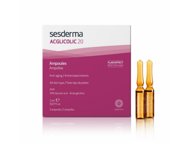 Sesderma Acglicolic 20 Ampułki interakcje ulotka serum - 5 amp. po 2 ml