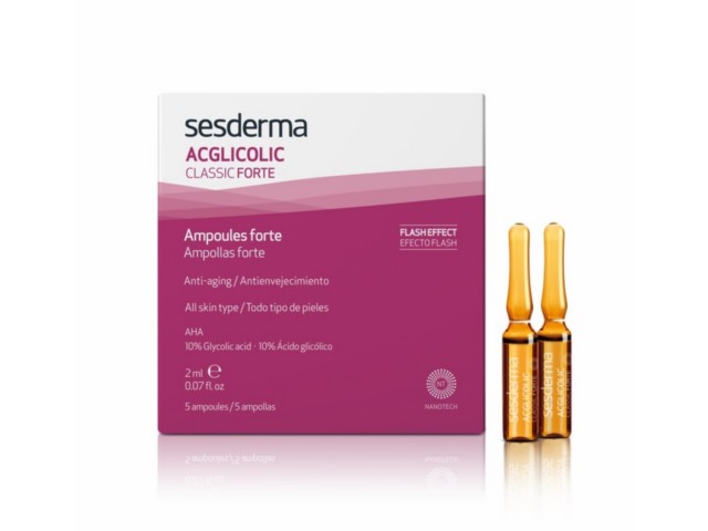 Sesderma Acglicolic Classic Ampułki interakcje ulotka serum  5 amp. po 2 ml