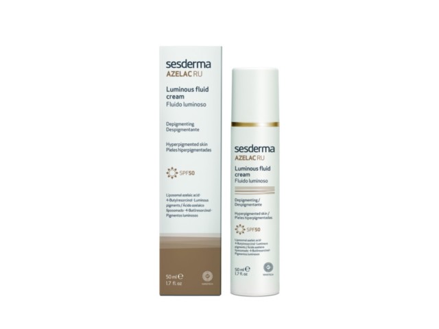 Sesderma Azelac Ru Emulsja rozświetlająca SPF 50 interakcje ulotka   50 ml