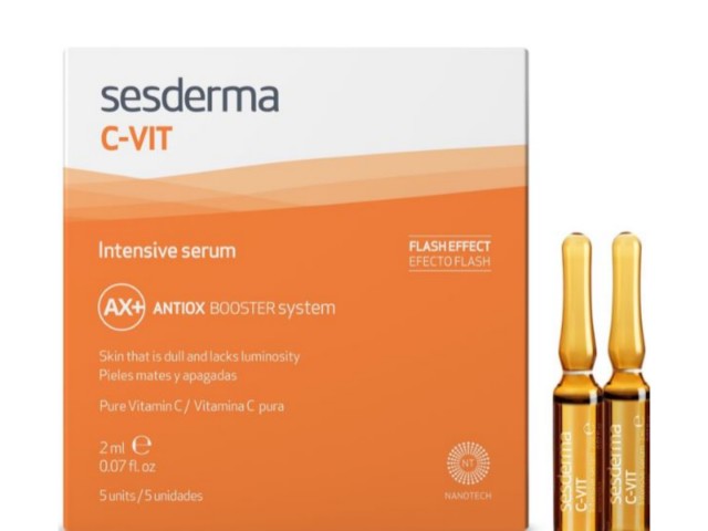 Sesderma C-Vit 12% Serum intensywne interakcje ulotka   5 amp. po 2 ml