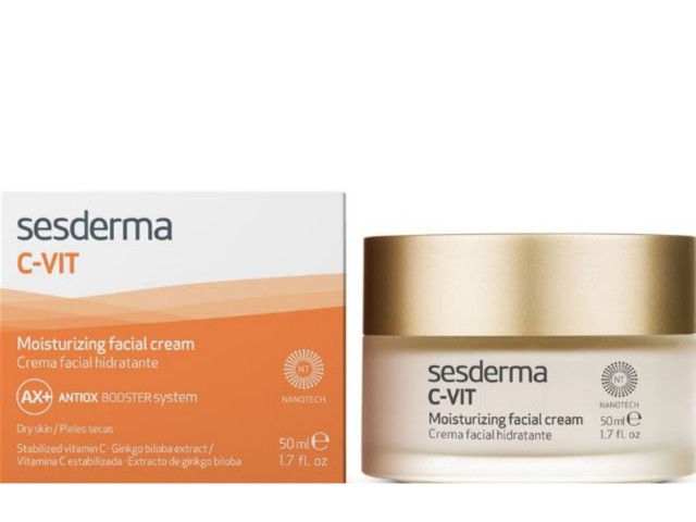 Sesderma C-Vit Krem do twarzy nawilżający interakcje ulotka krem  50 ml