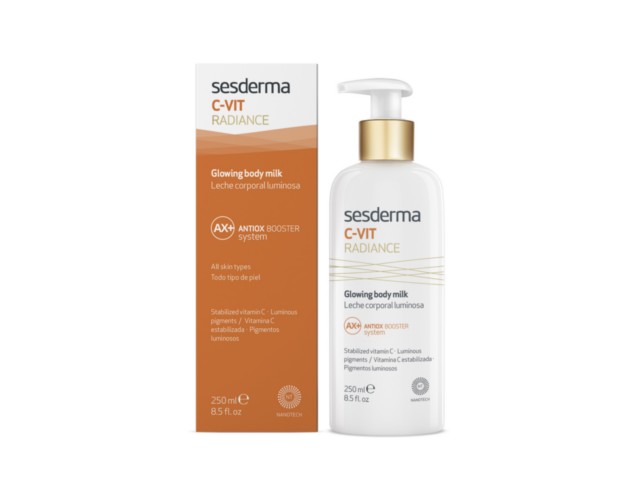 Sesderma C-Vit Radiance Mleczko do ciała interakcje ulotka mleczko  250 ml