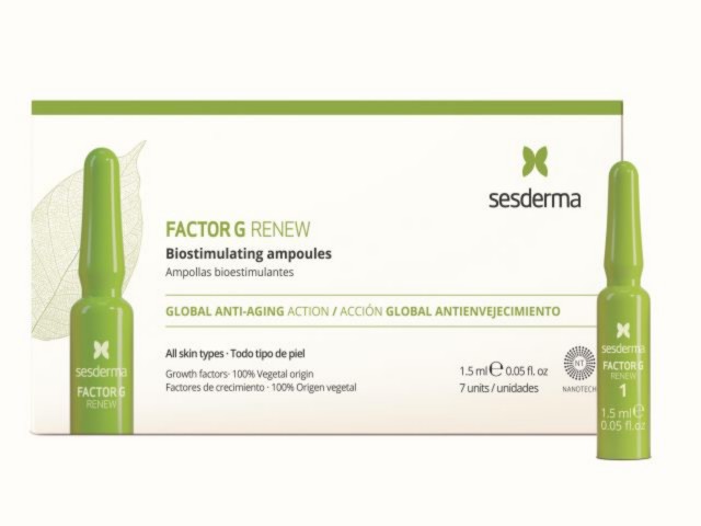 Sesderma Factor G Renew Ampułki biostymulujące interakcje ulotka serum - 7 amp. po 1,5 ml