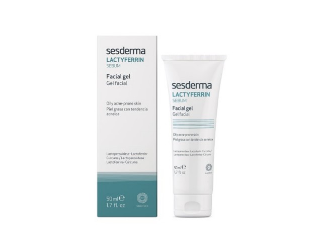 SESDERMA LACTYFERRIN SEBUM Żel interakcje ulotka żel  50 ml