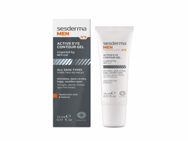 Sesderma Men Active Żel kontur oczu interakcje ulotka żel  15 ml