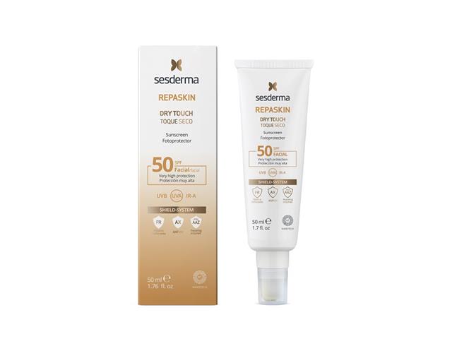 SESDERMA REPASKIN Dry Touch Fotoprotector SPF50 interakcje ulotka krem  50 ml