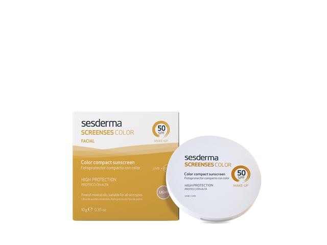 Sesderma Screenses Color Krem light SPF 50 interakcje ulotka krem  10 g