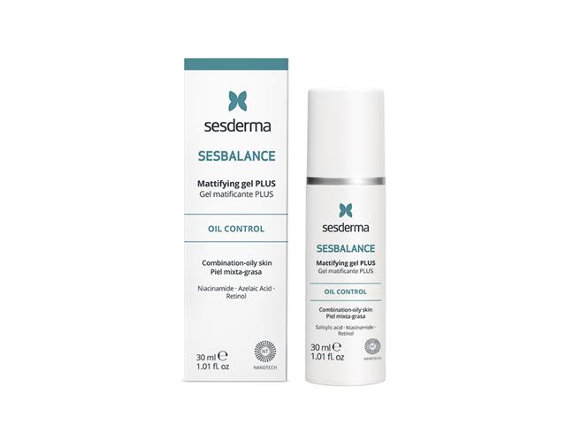 SESDERMA SESBALANCE Żel matujący PLUS kontrola sebum interakcje ulotka żel - 30 ml