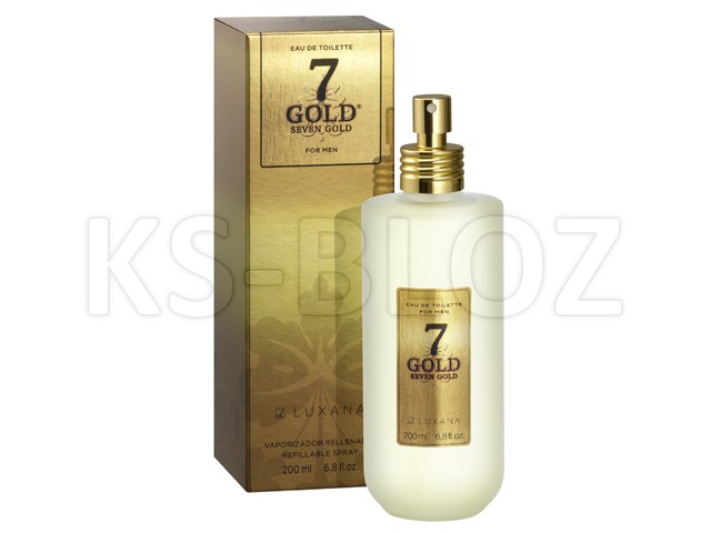 Seven gold EAU DE TOILETTE Spray interakcje ulotka spray  200 ml