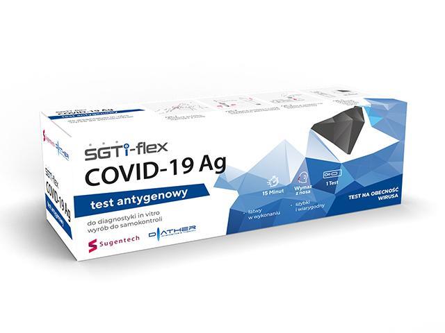 SGTi-Flex Covid-19 Ag Test interakcje ulotka   1 szt.