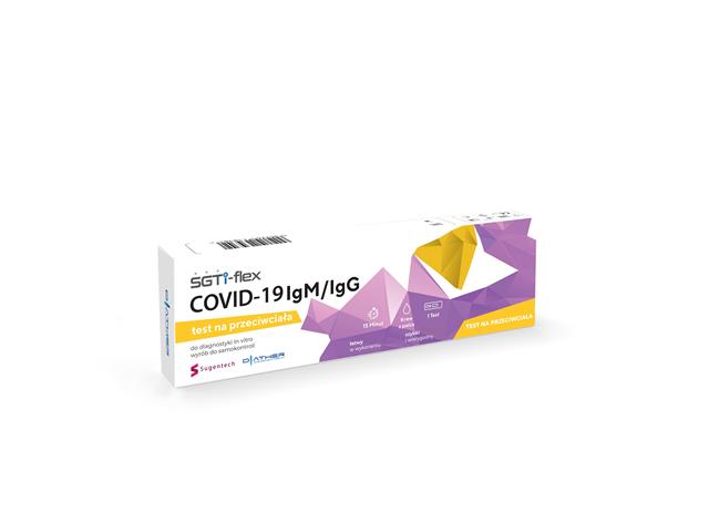 SGTi-Flex Covid-19 IgM/IgG Test interakcje ulotka test - 1 szt.