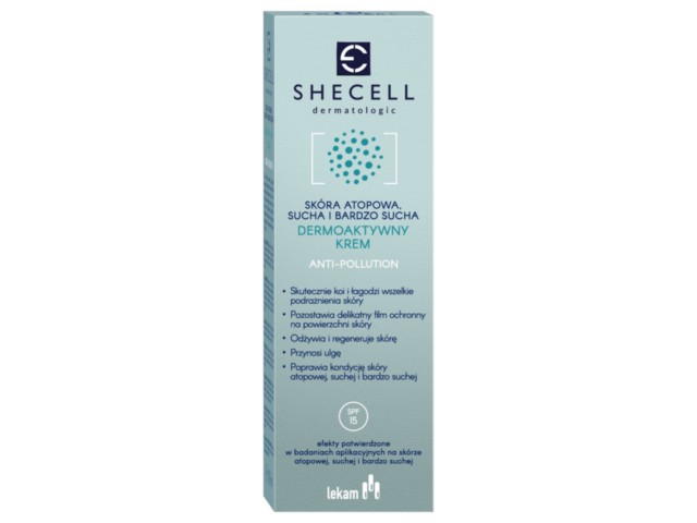 Shecell Dermatologic Protect Krem dermoaktywny skóra atopowa i bardzo sucha interakcje ulotka krem  40 ml