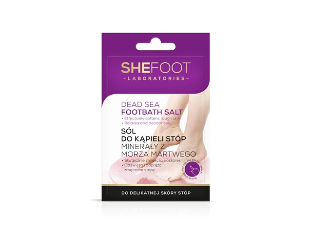 SHEFOOT LABORATORIES Sól do kąpieli stóp interakcje ulotka sól  55 g