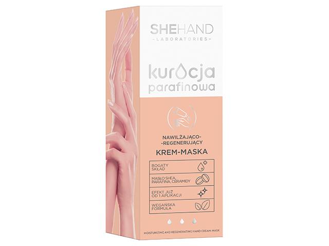 Shehand Laboratories Kuracja Parafinowa Krem-maska do dłoni nawilżająco-regenerujący interakcje ulotka krem - 75 ml