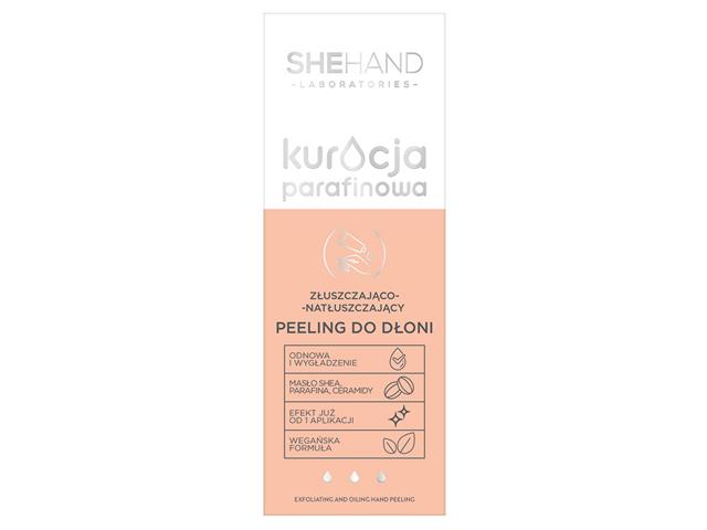 Shehand Laboratories Kuracja Parafinowa Peeling do skóry dłoni złuszczająco natłuszczający interakcje ulotka peeling  75 g