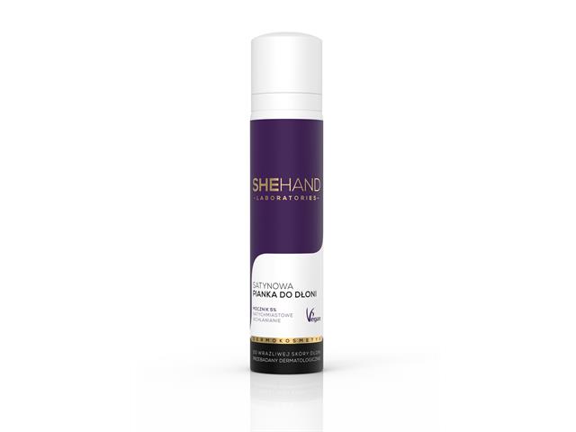 SHEHAND LABORATORIES Satynowa Pianka do dłoni interakcje ulotka pianka - 100 ml