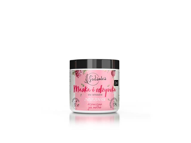 SIELANKA Maska i Odżywka do włosów 2w1 malina interakcje ulotka maska do włosów - 250 ml