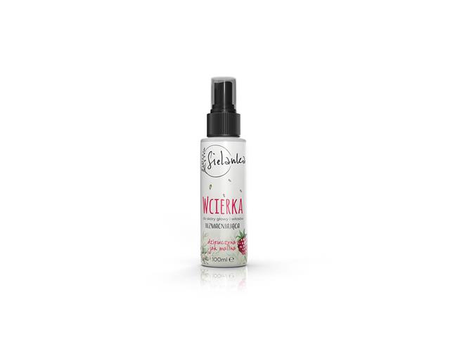 SIELANKA Wcierka do skóry głowy i włosów wzmacniająca malina interakcje ulotka wcierka - 100 ml