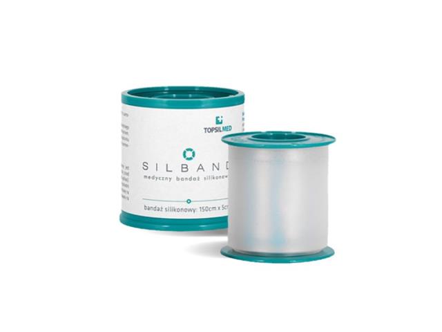Silband medyczny bandaż silikonowy interakcje ulotka plaster - 1 szt.
