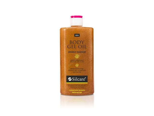 SILCARE BODY GEL OIL Oliwka do ciała w żelu Sparkle Madame interakcje ulotka żel  300 ml