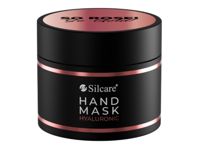 SILCARE SO ROSE! SO GOLD! Hyaluronic Hand Mask interakcje ulotka maseczka  150 ml