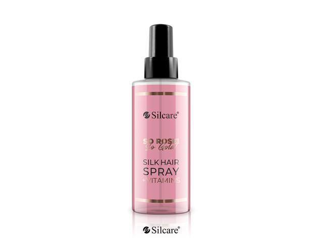 Silcare So Rose! So Gold! Jedwab + Witaminy interakcje ulotka spray  275 ml