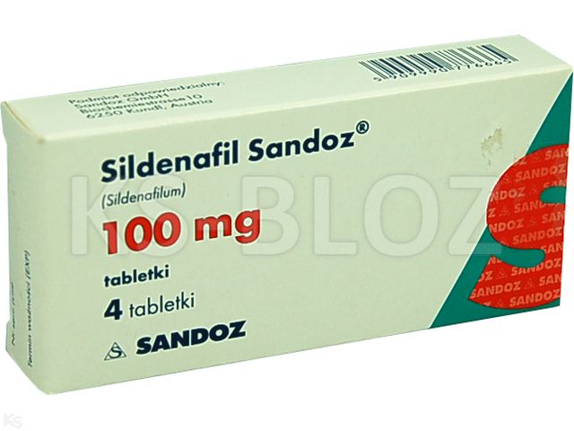 Sildenafil Sandoz Ulotka Dawkowanie Zastosowanie Interakcje Ktomalek Pl