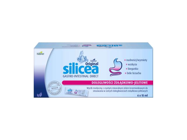 Silicea Gastro-Intestinal Direct interakcje ulotka saszetka - 6 sasz. po 15 ml