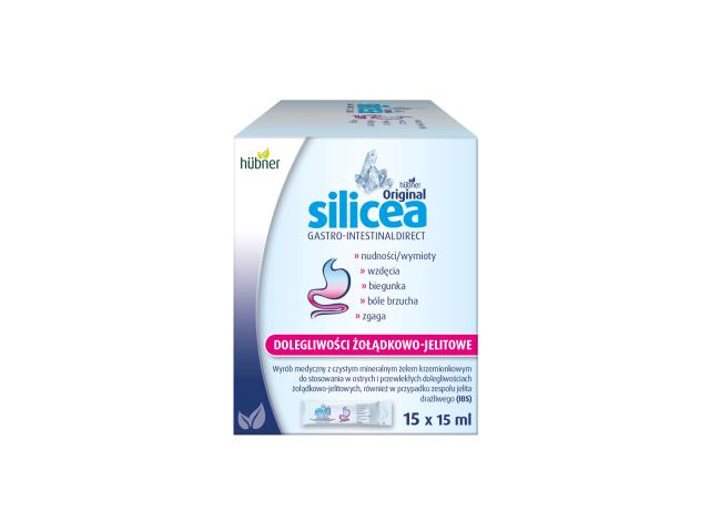 Silicea Gastro-Intestinal Direct interakcje ulotka saszetka - 15 sasz. po 15 ml